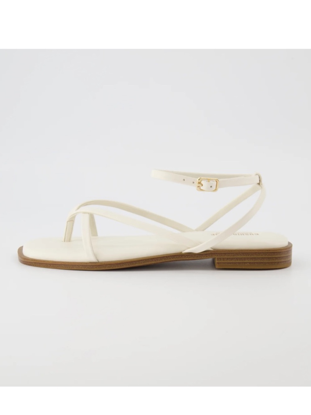 Joie Vita White Leather Strappy Sandal Size 8